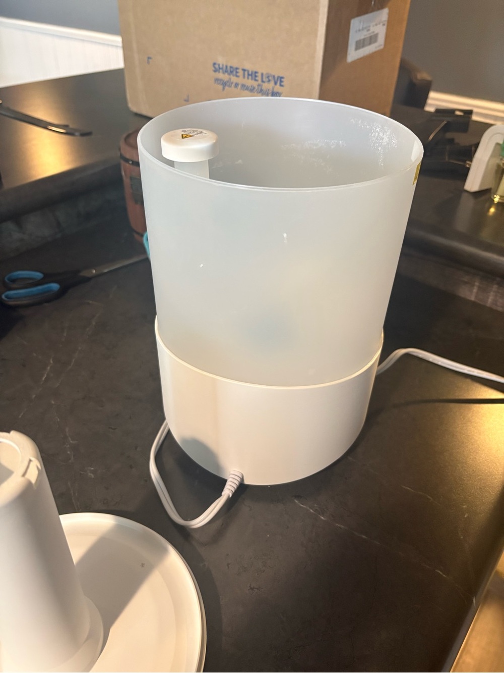 White Portable Humidifier 2.5L Humidifier - Picture 4 of 4